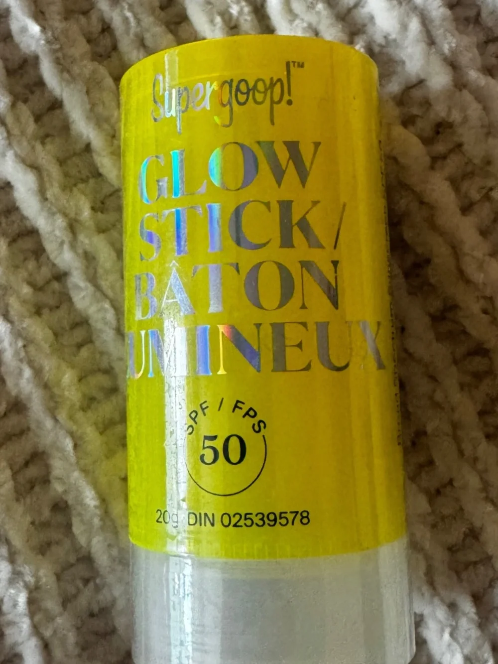 Supergoop GlowStick - SPF 50 - NWT - 20 grams